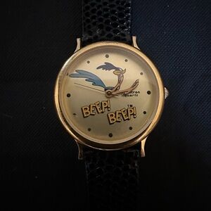 Vintage 1989 Rare Road Runner Beep! Beep! Watch